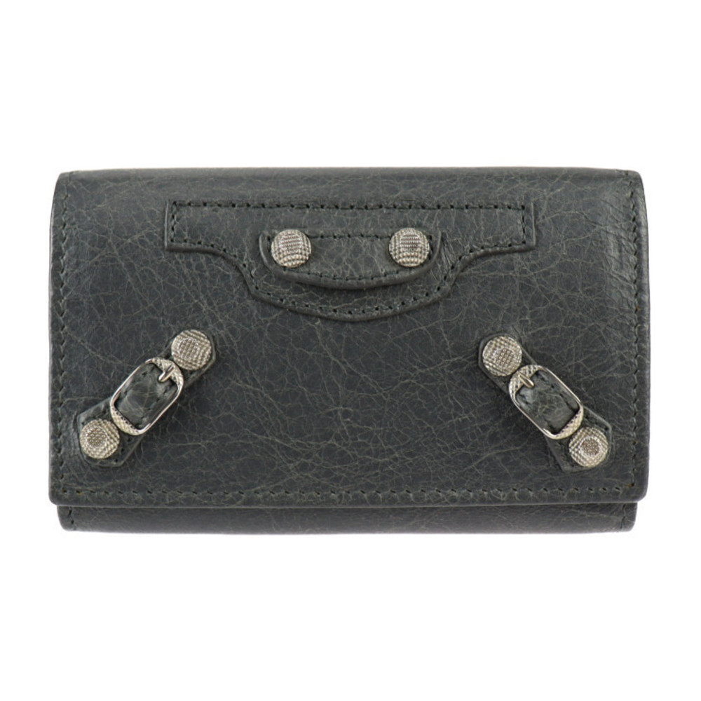Balenciaga Giant Osaka Key Case Gray